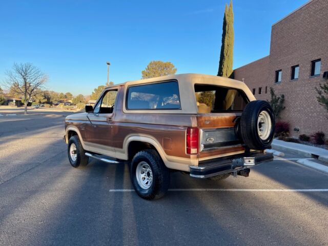 1985 Black Ford Bronco Standard Cab Pickup