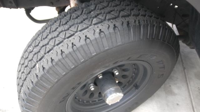 1985 Flat Black Ford Bronco