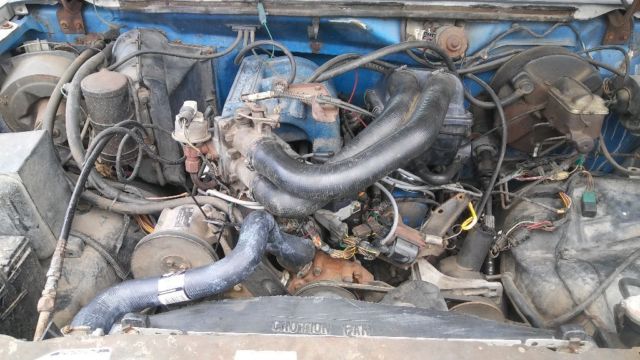 1985 Flat Black Ford Bronco