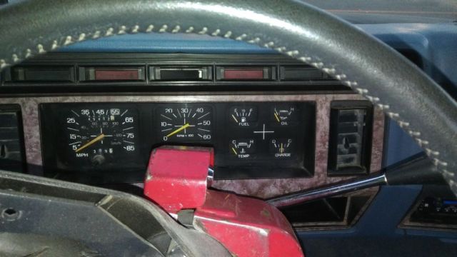 1985 Flat Black Ford Bronco