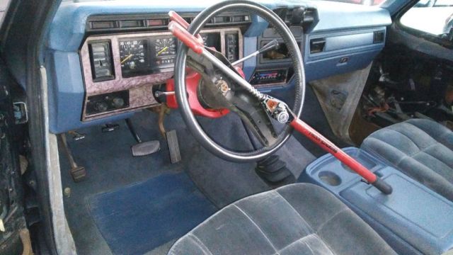 1985 Flat Black Ford Bronco