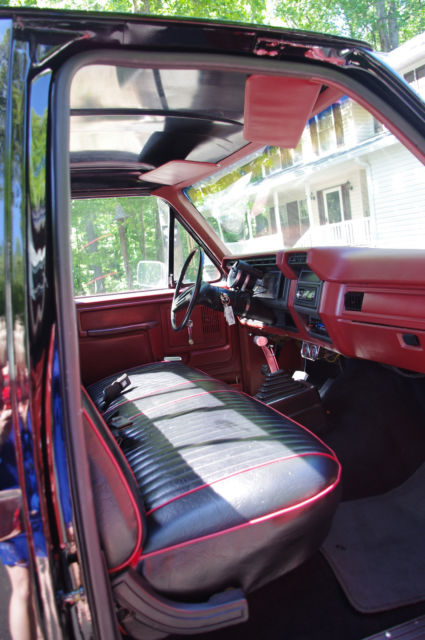 1985 Black Ford F-150