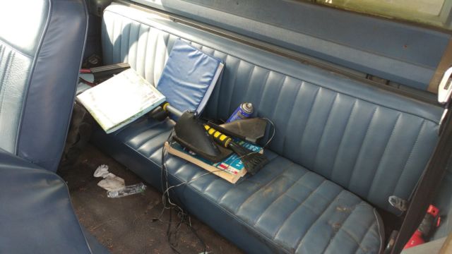 1985 Blue Ford F-150 Extended Cab Pickup