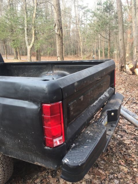 1985 Blue Ford F-250 Extended Cab Pickup