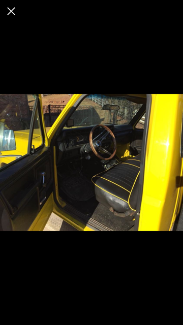1985 Yellow Ford F-250 Standard Cab Pickup