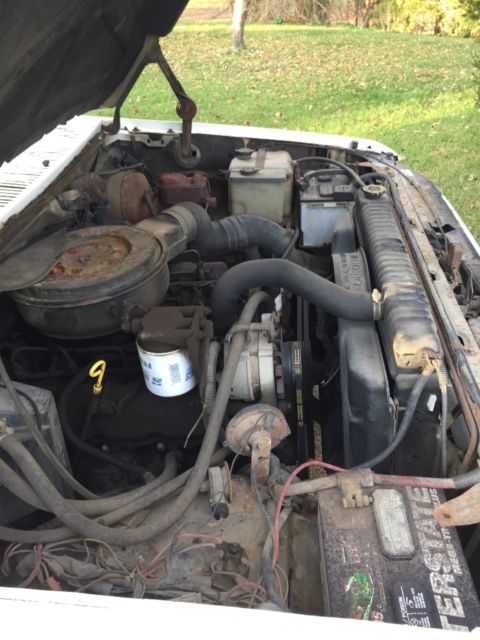 1985 White Ford F-150