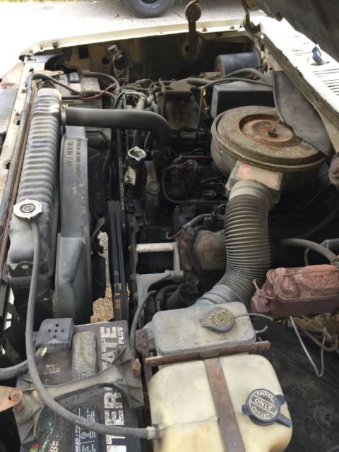 1985 White Ford F-150
