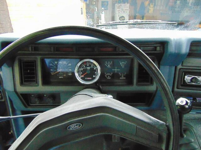 1985 Blue Ford F-150 Standard Cab Pickup