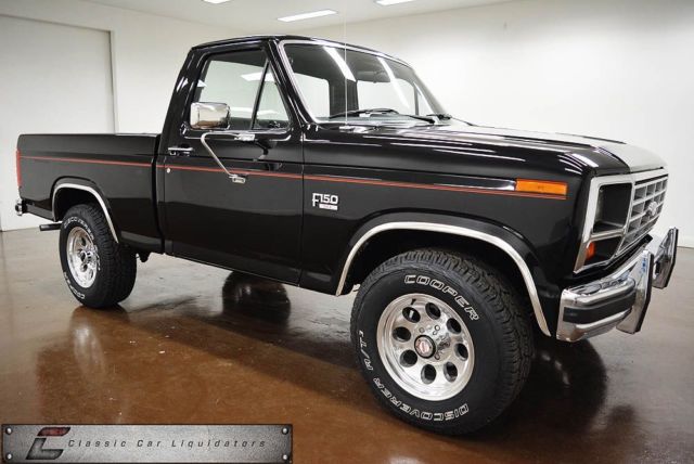 1985 Black Ford F-150 Pickup