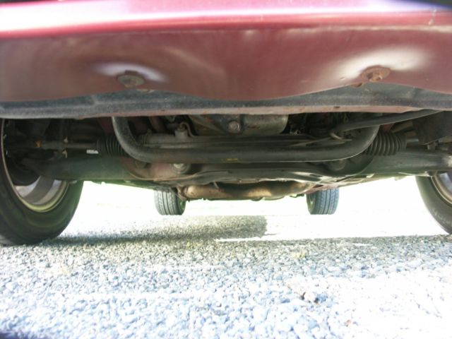 1985 Red Ford Mustang Hatchback