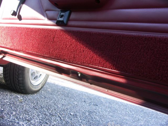 1985 Red Ford Mustang Hatchback