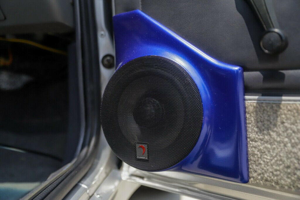 1985 Blue Ford Mustang Convertible