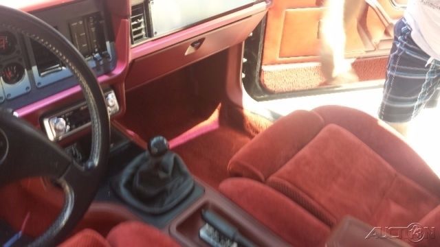 1985 Black Ford Mustang