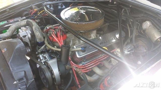 1985 Black Ford Mustang