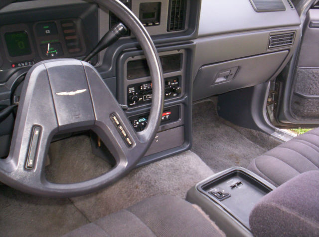 1985 Charcoal Gray Ford Thunderbird Coupe