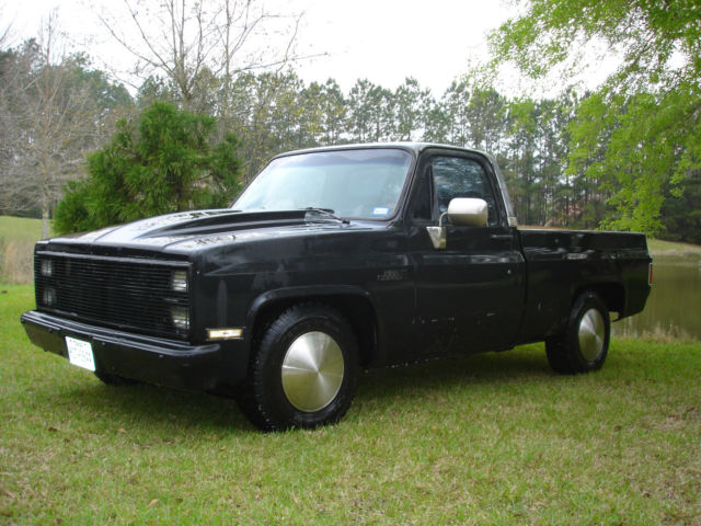1985 Black GMC Sierra 1500 Reg Cab