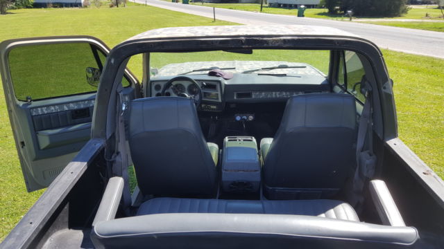 1985 Drake old school camo GMC Jimmy SUV