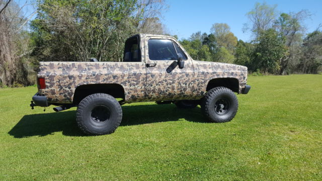 1985 Drake old school camo GMC Jimmy SUV