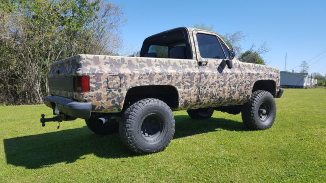 1985 Drake old school camo GMC Jimmy SUV