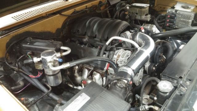 1985 Gold / white Chevrolet C-10 Regular cab pickup