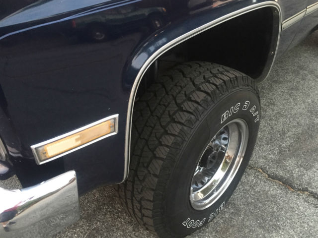 1985 Blue GMC Sierra 1500 Cab & Chassis