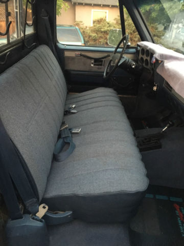 1985 Blue GMC Sierra 1500 Cab & Chassis