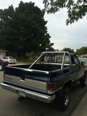 1985 Blue GMC Sierra 1500 Cab & Chassis