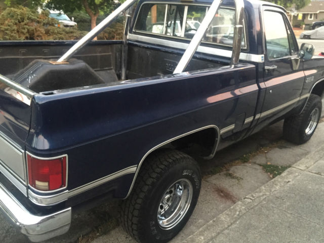 1985 Blue GMC Sierra 1500 Cab & Chassis