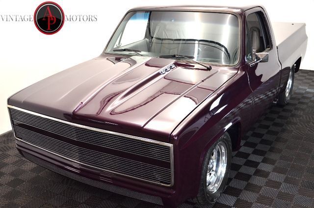 1985 Purple GMC Pickup --