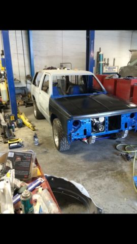 1985 Blue GMC Jimmy 2DR