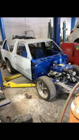 1985 Blue GMC Jimmy 2DR