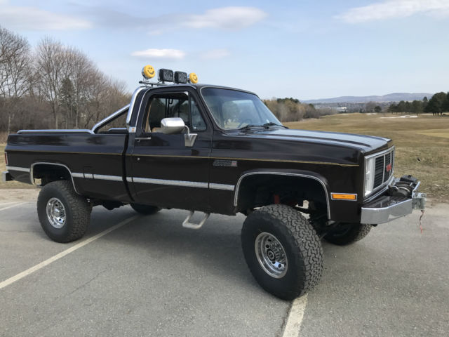 1985 Indian Bronze GMC Sierra 2500 Standard Cab Pickup