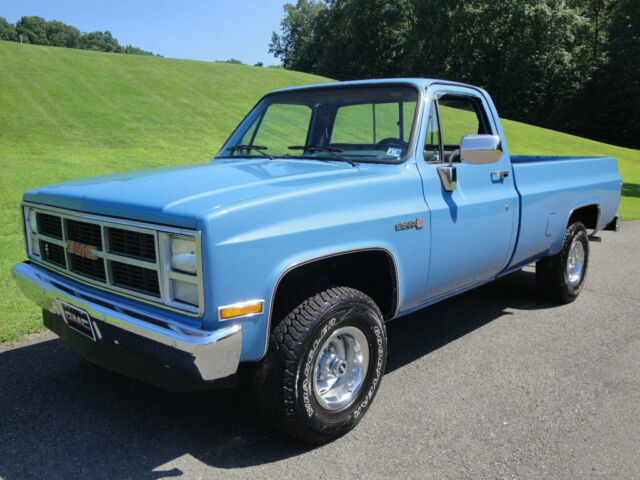1985 Steel-Blue metallic GMC Sierra 1500 Pickup Truck
