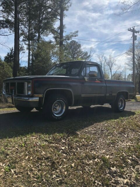 1985 Black Chevrolet C-10 Pickup