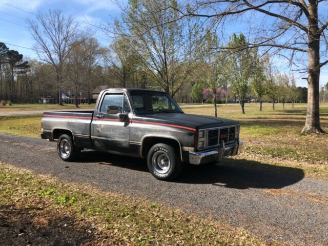 1985 Black Chevrolet C-10 Pickup