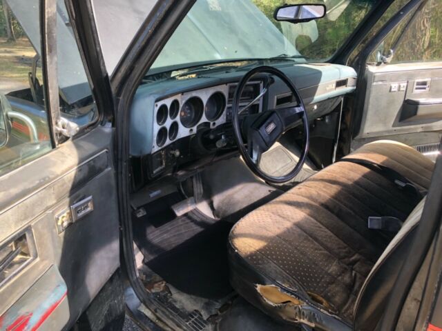 1985 Black Chevrolet C-10 Pickup