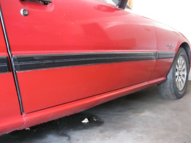 1985 Sunrise red Mazda RX-7