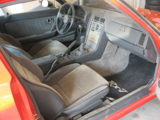 1985 Sunrise red Mazda RX-7