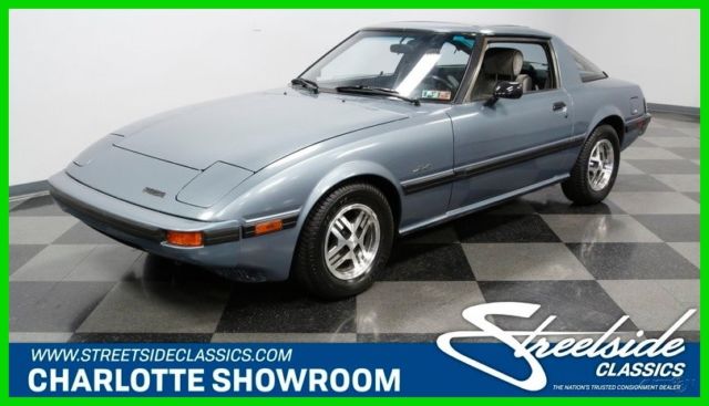 1985 Blue Mazda RX-7
