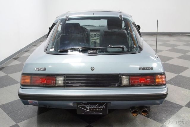 1985 Blue Mazda RX-7