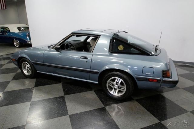 1985 Blue Mazda RX-7