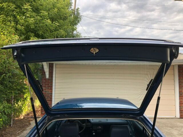 1985 Blue Honda CRX Hatchback