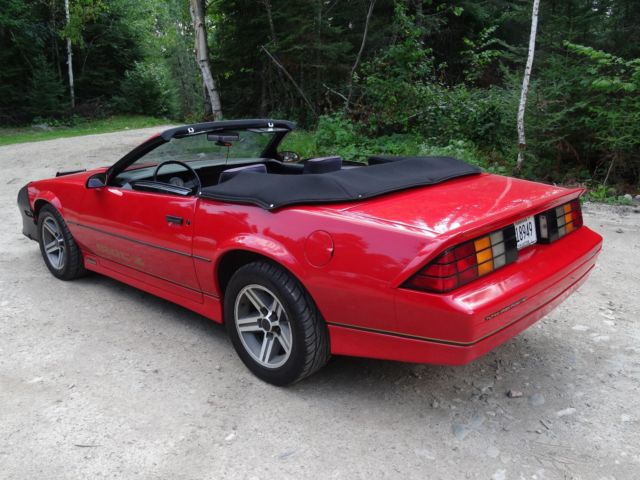 1985 Blood Red/Gold decals Chevrolet Camaro
