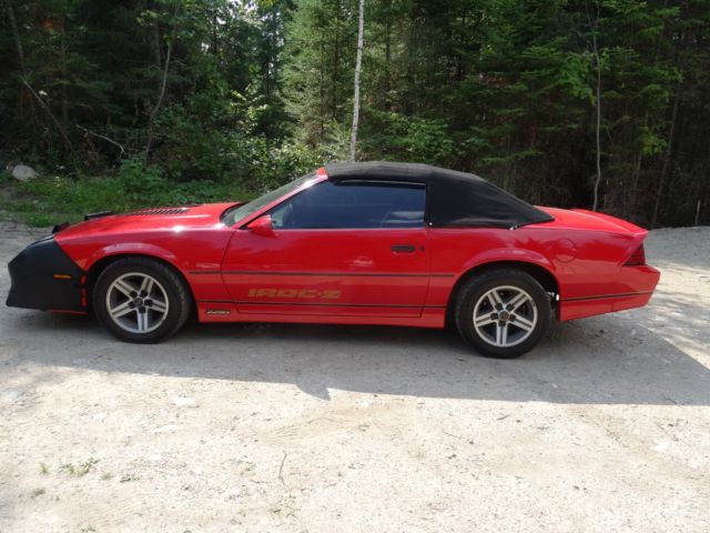 1985 Blood Red/Gold decals Chevrolet Camaro