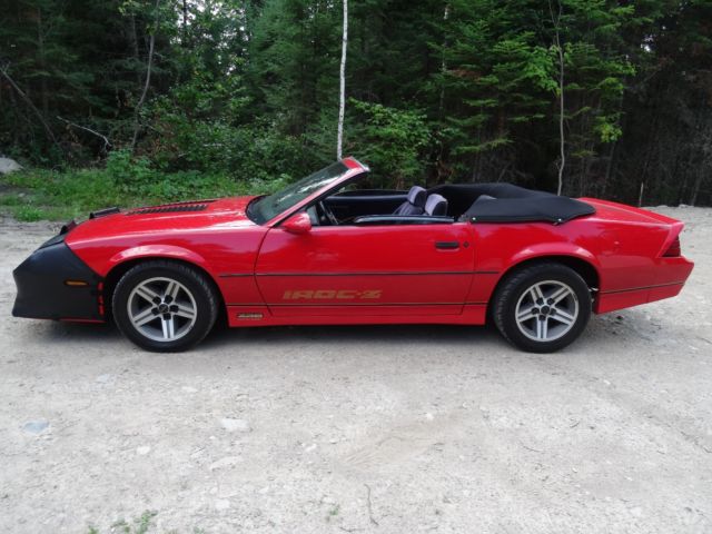 1985 Blood Red/Gold decals Chevrolet Camaro