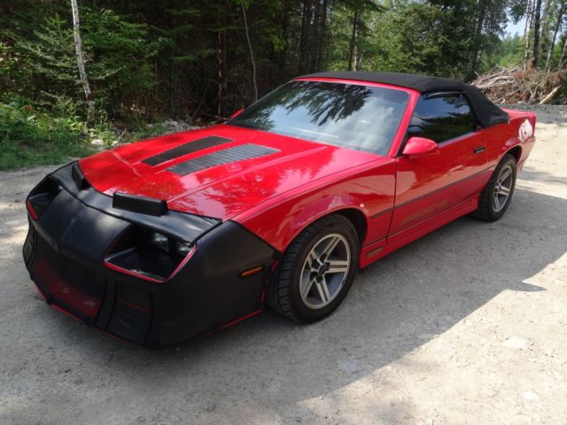 1985 Chevrolet Camaro Convertible