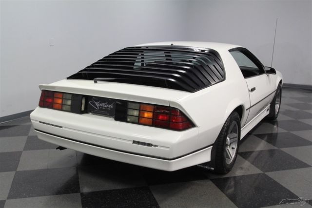 1985 White Chevrolet Camaro