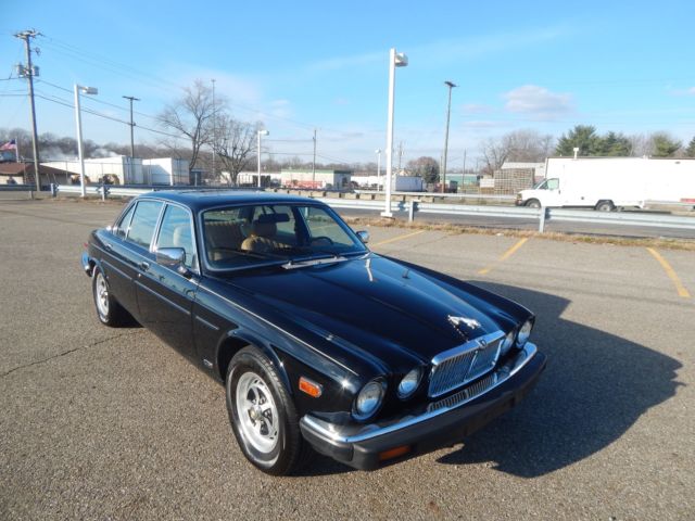 1985 Black Jaguar XJ6 Sedan