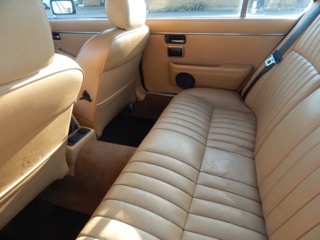 1985 Black Jaguar XJ6 Sedan