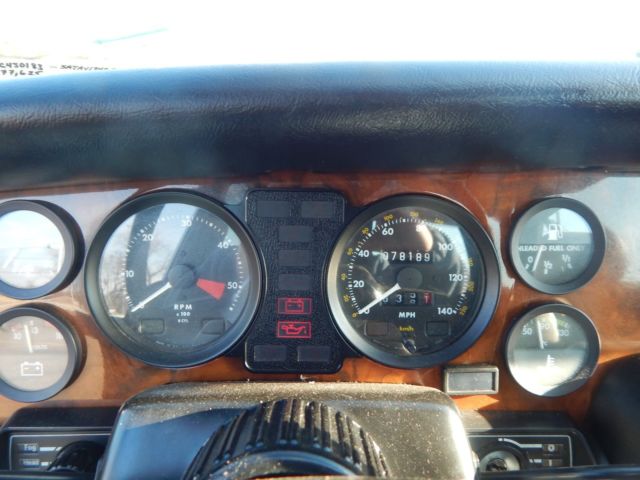 1985 Black Jaguar XJ6 Sedan